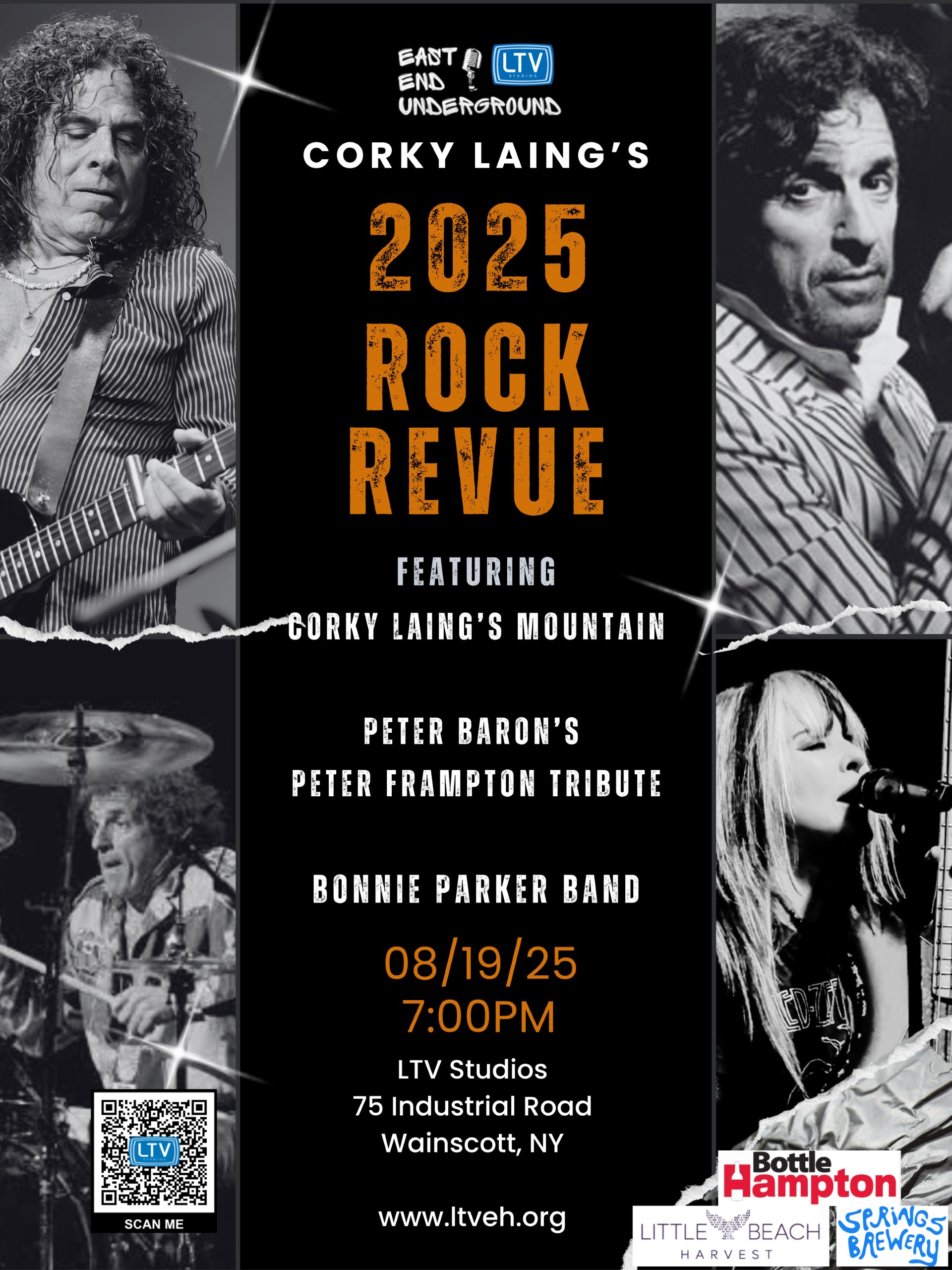 Bonnie Parker Band...opening for Corky Laing's Mountain!